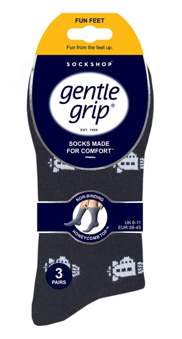 Gentle Grip - Calcetines no elásticos 6 pares - Deep Sea - Image 2