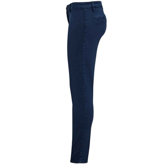 SOLS Womens/Ladies Jules 7/8 Chinos (French Navy) - Image 3