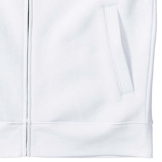 Russell Mens Authentic Full Zip Jacket (White) - Image 5