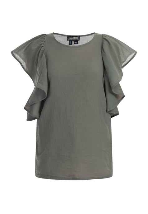 Dreimaster Blouse women olive - Image 1
