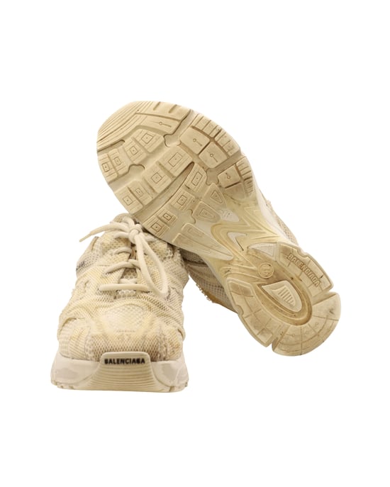Balenciaga Phantom Sneakers in White Polyester - Image 4