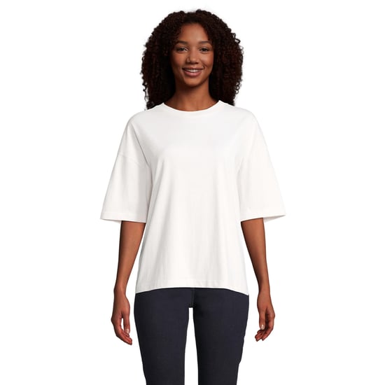 SOLS Womens/Ladies Boxy Organic Oversized T-Shirt (Off White) - Image 3