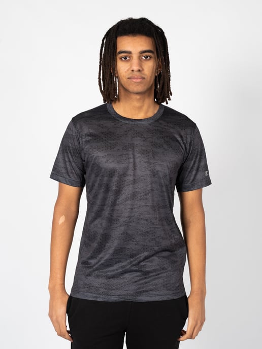 Champion T-Shirt Micro Mesh del hombre Gris - Image 3