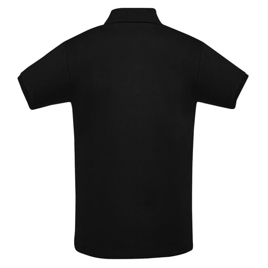 SOLS Mens Perfect Pique Short Sleeve Polo Shirt (Black) - Image 2