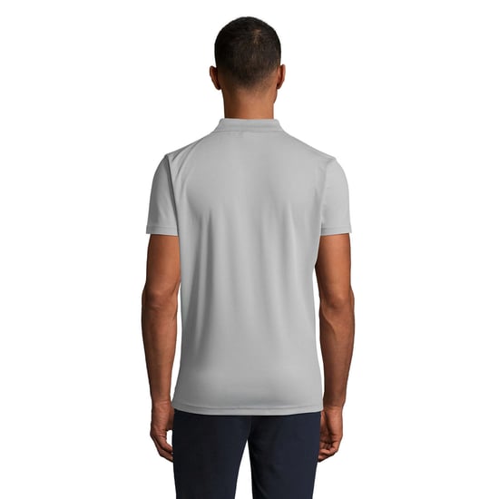SOLS Mens Performer Sports Polo Shirt (Pure Grey) - Image 2