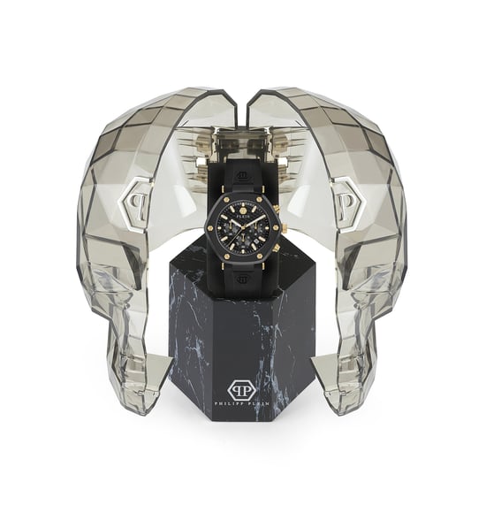 Philipp Plein The Hexagon Chrono Men's Black Watch PWZBA0223 - Image 4