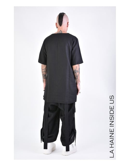 La Haine Inside Us T- Shirt Over del hombre negro - Image 4
