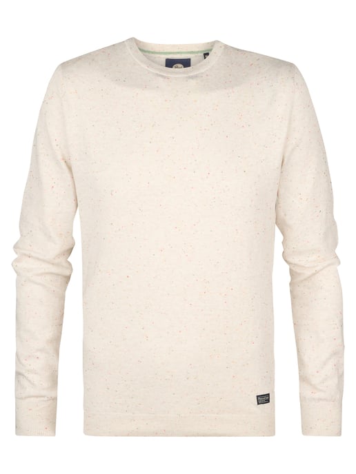 Petrol Industries - Fine-knit Jumper Reefpoint Men - White - Image 1