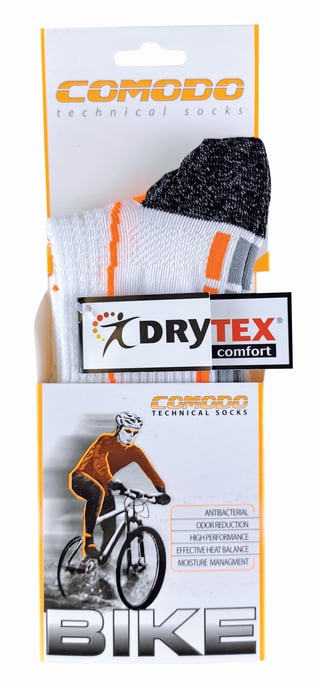 COMODO - Calcetines Ciclismo Neon Alta Visibilidad para Bicicleta | Hombre y Mujer | Calcetines Tobilleros Luminosos para Verano - Image 2