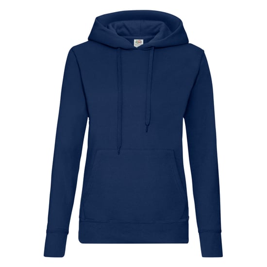 Fruit of the Loom Womens/Ladies Classic Hoodie (Navy) - Image 1