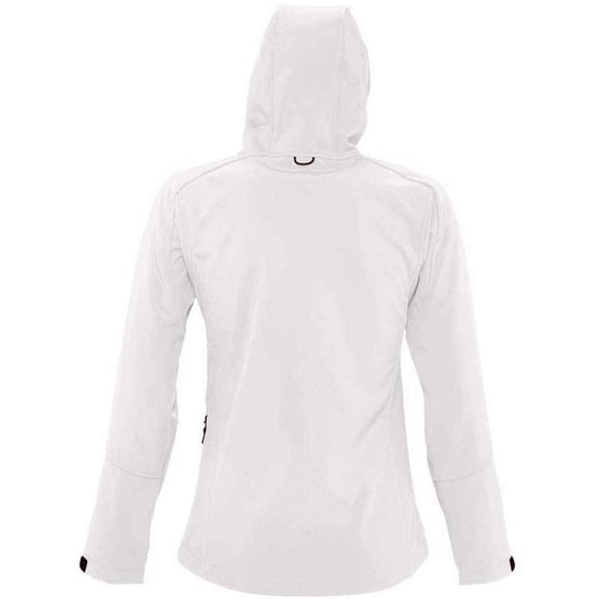 SOLS Womens/Ladies Replay Soft Shell Jacket (White) - Image 2