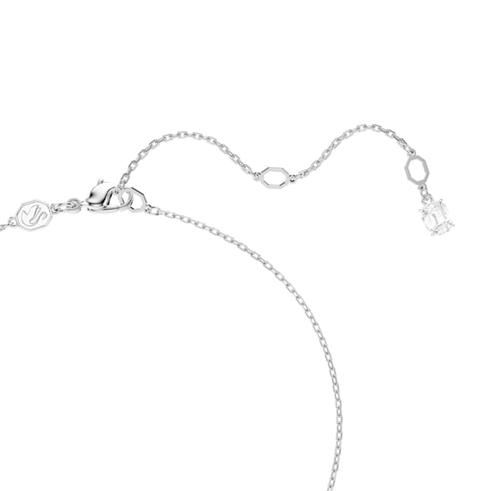 Swarovski 'Matrix' Women's Base Metal Necklace - Silver 5688751 - Image 3