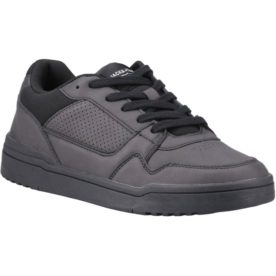 Jack & Jones London Polyurethane Men's Anthracite Trainers - Image 1
