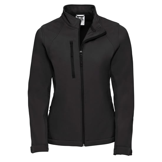 Russell Womens/Ladies Soft Shell Jacket (Black) - Image 1