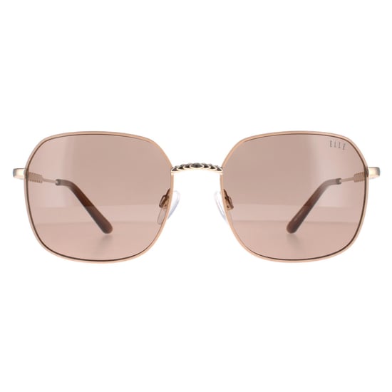 Elle Square Womens Beige Brown 14911