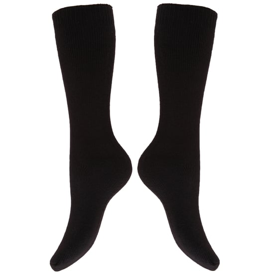 Floso Womens/Ladies Thermal Winter Wellington/Welly Boot Socks (2 Pairs) (Black) - Image 2