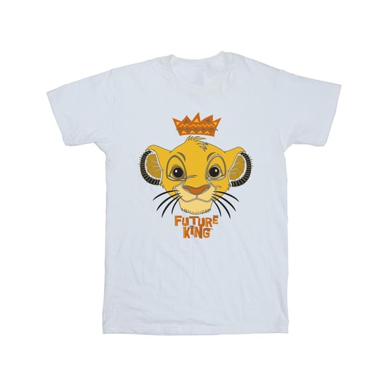 Disney Boys The Lion King Future King T-Shirt (White) - Image 1