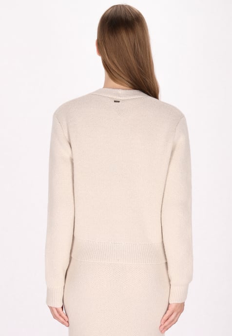 Dreimaster Cardigan women off-white - Image 4