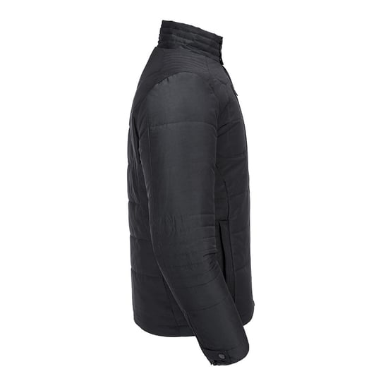 Russell Mens Cross Padded Jacket (Black) - Image 3