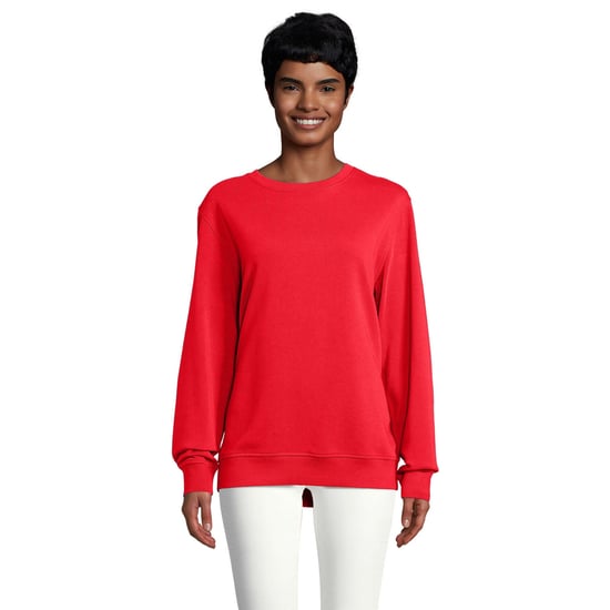 SOLS Unisex Adult Comet Organic Sweatshirt (Red) - Image 4