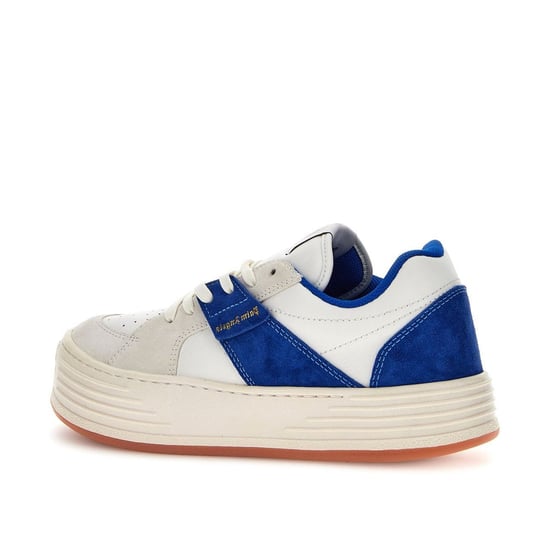 Palm Angels Leather Logo Sneakers - Image 3