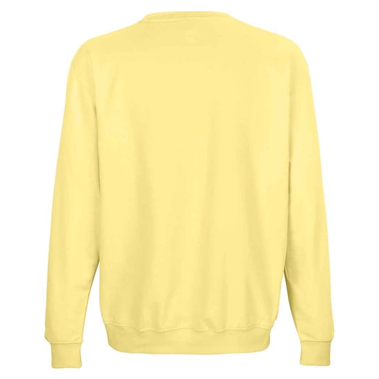 SOLS Unisex Adult Columbia Crew Neck Sweatshirt (Light Yellow) - Image 2