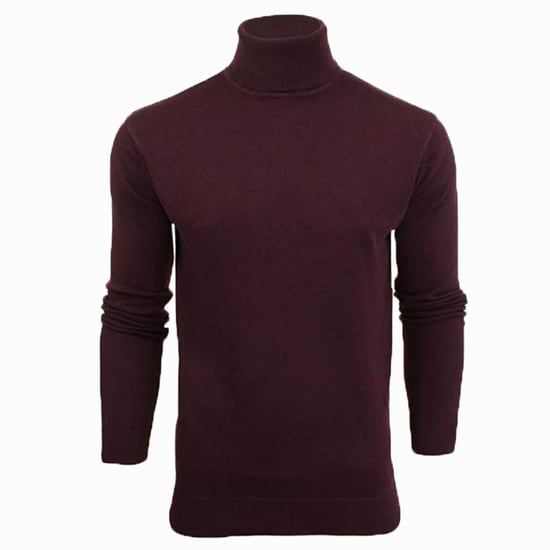 Brave Soul Mens Pullover Roll Neck