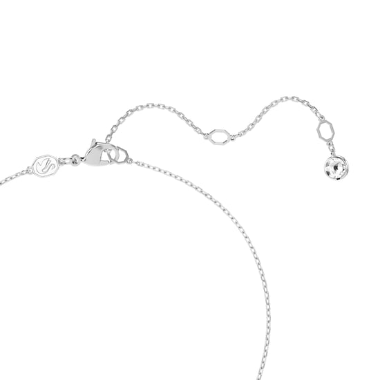 Swarovski 'Dextera' Women's Base Metal Necklace - Silver 5700288 - Image 3
