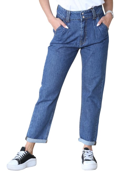 Vaqueros Boyfriend para mujer de MYT en azul - Image 1