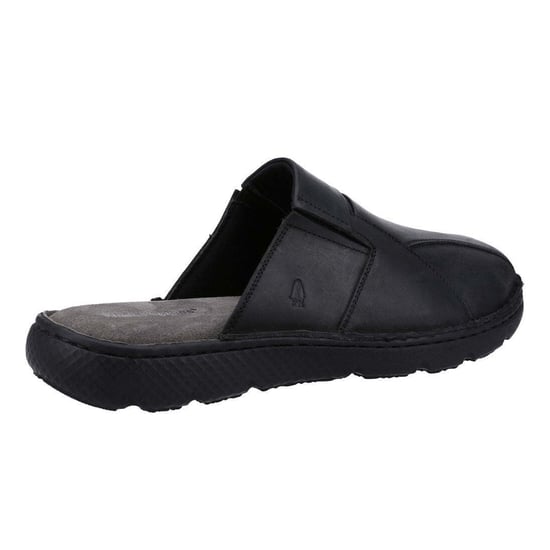 Hush Puppies Mens Carson Leather Mules (Black) - Image 4