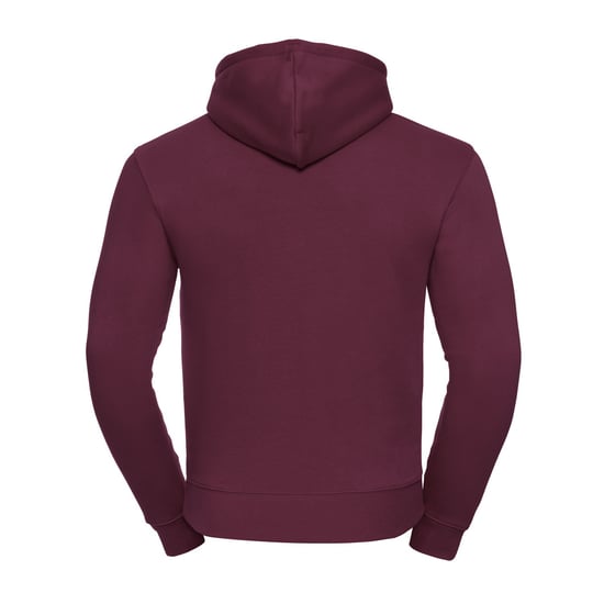 Russell Mens Authentic Hoodie (Burgundy) - Image 2