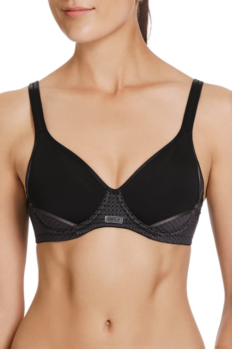 Electrify Mesh Padded Bra - Black