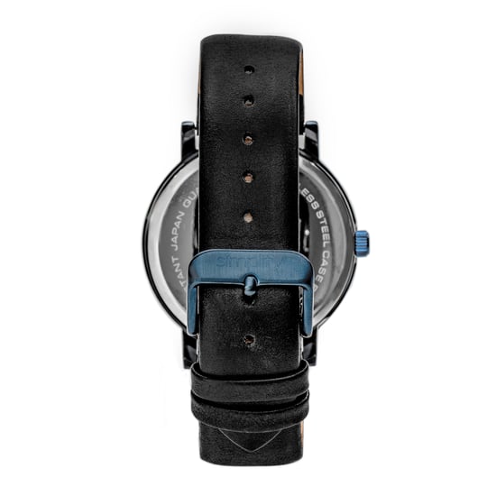 Simplify The 7000 Leather-Band Watch