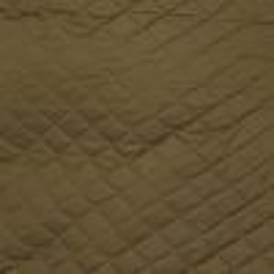 Diamond Quilted Longline Belted Gilet in Khaki