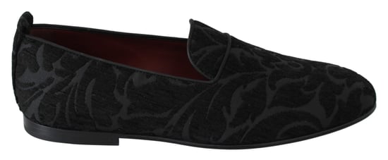 Mocasines Planos de Jacquard Negro Dolce & Gabbana - Image 1