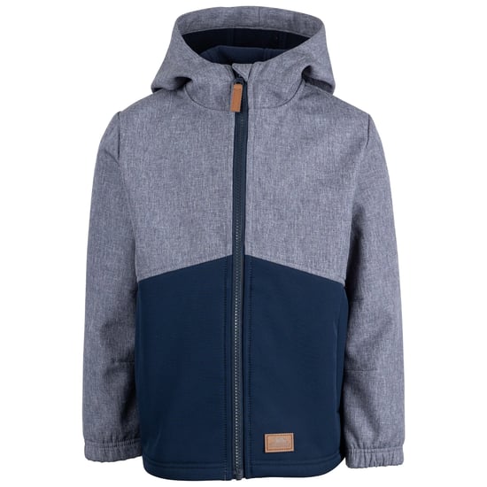 Trespass Childrens/Kids Hanbury Soft Shell Jacket (Navy) - Image 1
