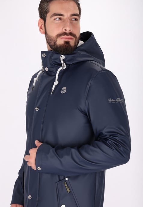 Schmuddelwedda rain jacket Men marine - Image 5