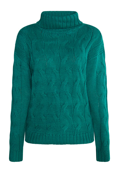Mymo Knitted pullover women green - Image 1