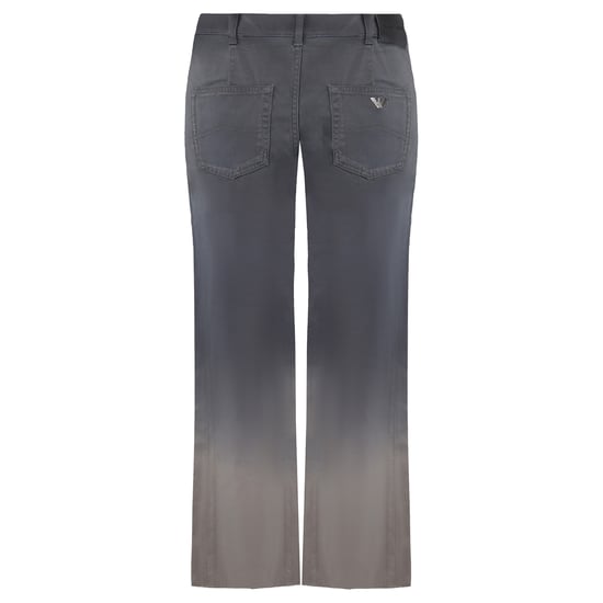 Emporio armani J33 Jeans de mujer con pierna ancha de pierna regular - Image 2