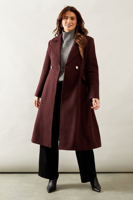 Fit And Flare Coat