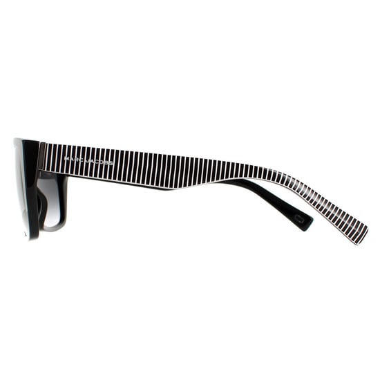 Marc Jacobs Rectangle Unisex Black Dark Grey Gradient Icon 096/S