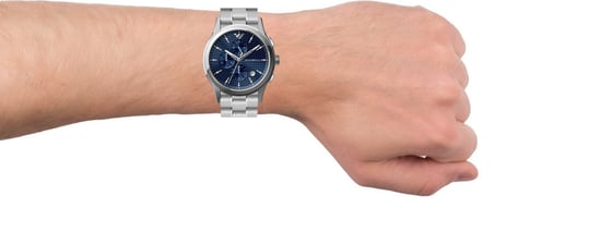 Emporio Armani Paolo Men's Silver Watch AR11528 - Image 4