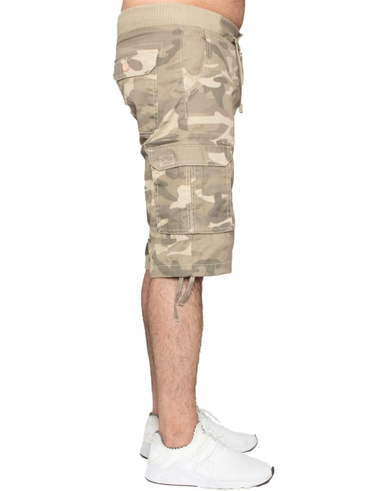 Enzo | Pantalones cortos Cargo Combat Camo para hombre - Image 3