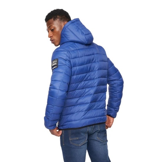 Crosshatch Mens Gattering Jacket (Royal Blue) - Image 2