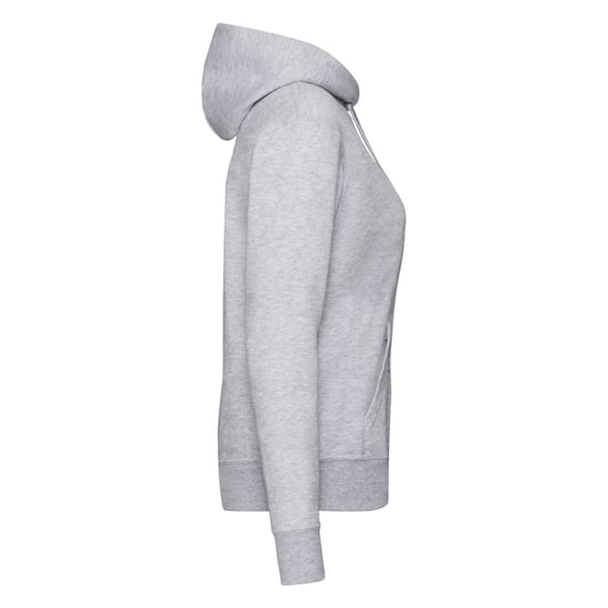 Fruit of the Loom Womens/Ladies Classic Hooded Lady Fit Sweatshirt (Heather Grey) - Image 3