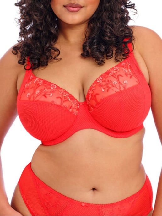 Charley Side Support Plunge Bra - Salsa
