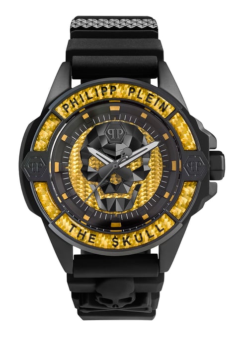 Philipp Plein The $kull Carbon Fiber Men's Black Watch PWAAA1922 - Image 1