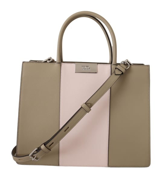 Bolso de Hombro de Mujer Karl Lagerfeld en Poliéster Verde Salvia - Image 1