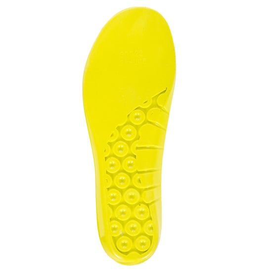 Trespass Outrun Cushioned Insoles (Black/Yellow) - Image 2