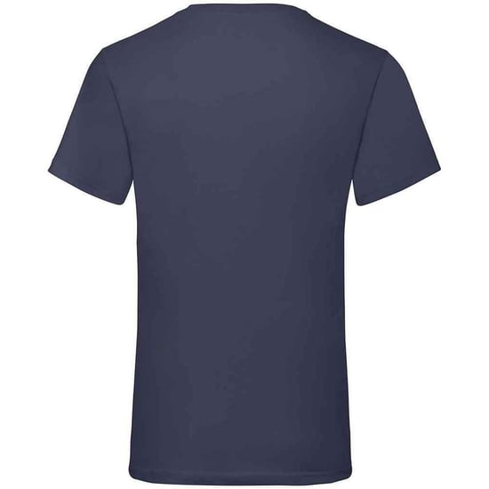 Fruit of the Loom Mens Valueweight V Neck T-Shirt (Deep Navy) - Image 2